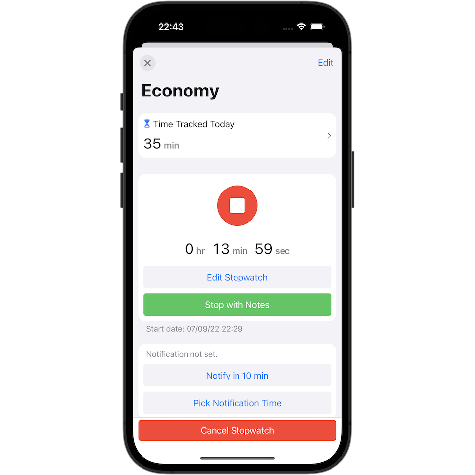 Groceries Tracker app intro image